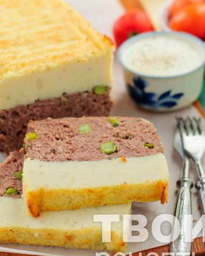 Запеканка из фарша в духовке