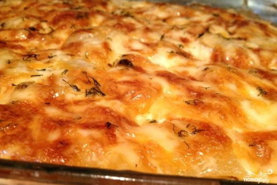 Рецепт запеканки из индейки с картошкой