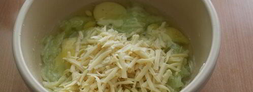 запеканка из кабачка и киноа. Шаг 3