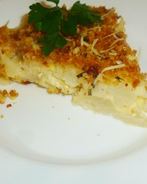 Запеканка из макарон и цветной капусты