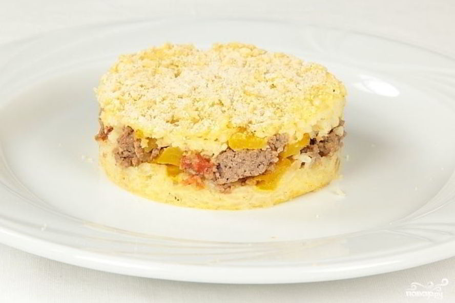 Рецепт запеканки из риса с фаршем