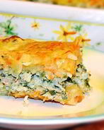 Запеканка из рыбы и картофеля