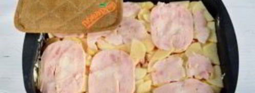 запеканка картофельная под горчичным соусом. Шаг 3