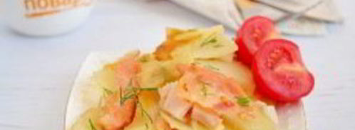 запеканка картофельная под горчичным соусом. Шаг 7