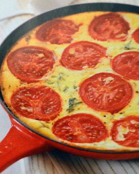 Запеканка с картофелем и помидорами