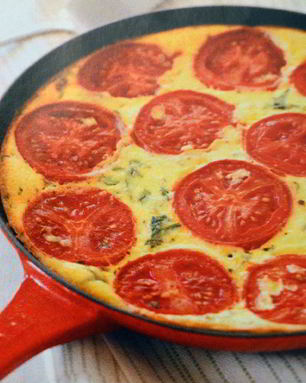 Запеканка с картофелем и помидорами