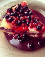 Запеканка с ягодами