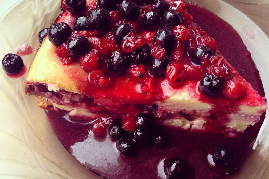 Рецепт запеканки с ягодами