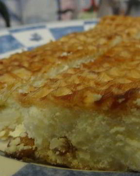 Запеканка в вафельках