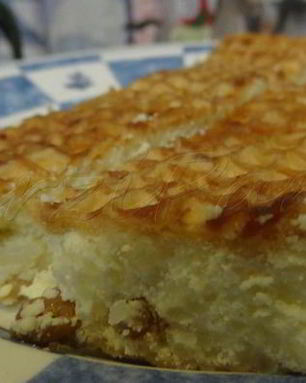 Запеканка в вафельках