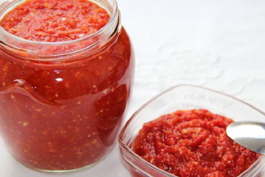 Рецепт аджики без варки