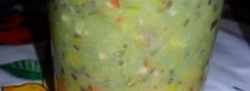 аджика из крыжовника на зиму. Шаг 3