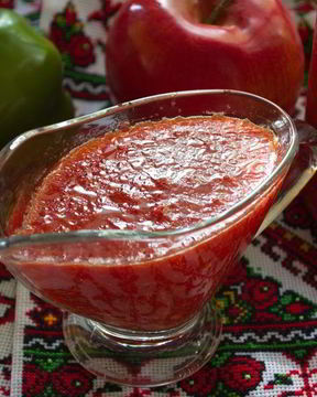 Аджика из сладкого перца