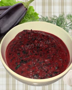 Аджика из слив с болгарским перцем