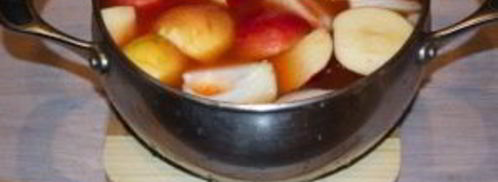 аджика из яблок и томата на зиму. Шаг 2