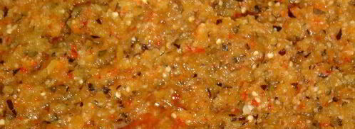 аджика с баклажанами. Шаг 2