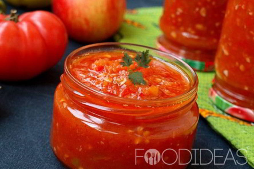 Рецепт аджики с кетчупома чили ны зиму