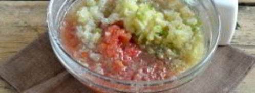 аджика с хреном сырая. Шаг 4