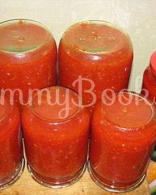 Аджика с помидорами