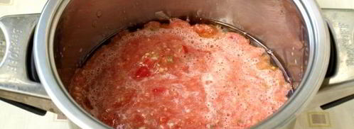 аджика с яблоками и помидорами на зиму. Шаг 5