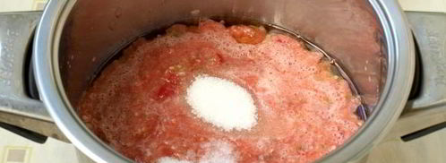 аджика с яблоками и помидорами на зиму. Шаг 6