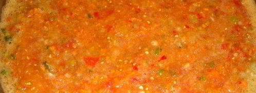 аджика с яблоками. Шаг 6