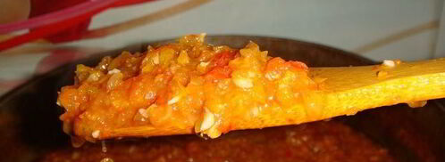 аджика с яблоками. Шаг 10