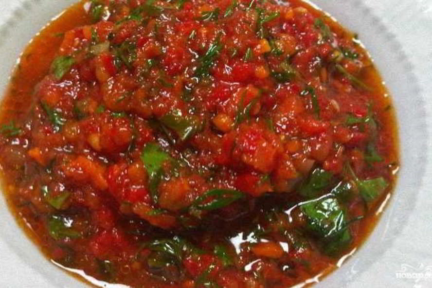 Рецепт армянской аджики на зиму