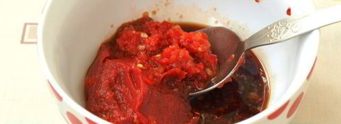 филе индейки запеченное в томатно-соевом соусе с аджикой. Шаг 2