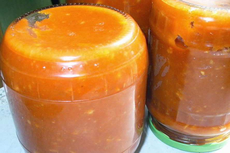 Рецепт кабачковой аджики
