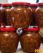 Кавказская аджика на зиму