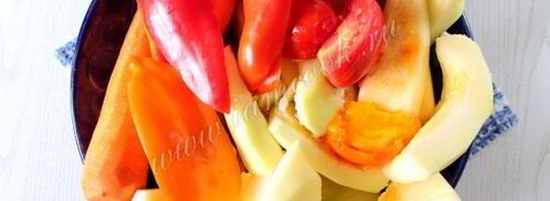 классическая аджика из кабачков на зиму. Шаг 3