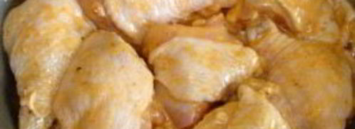 курица с аджикой и майонезом. Шаг 2