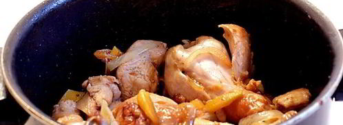 курица в маринаде из аджики. Шаг 8