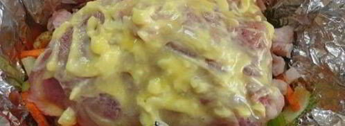 мясная трапеза с аджикой. Шаг 2