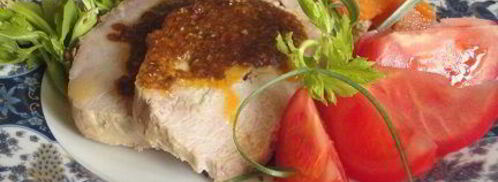 мясная трапеза с аджикой. Шаг 5