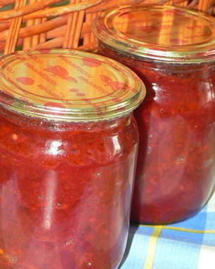 Свекла в аджике