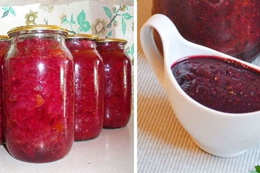 Рецепт свекольной аджики