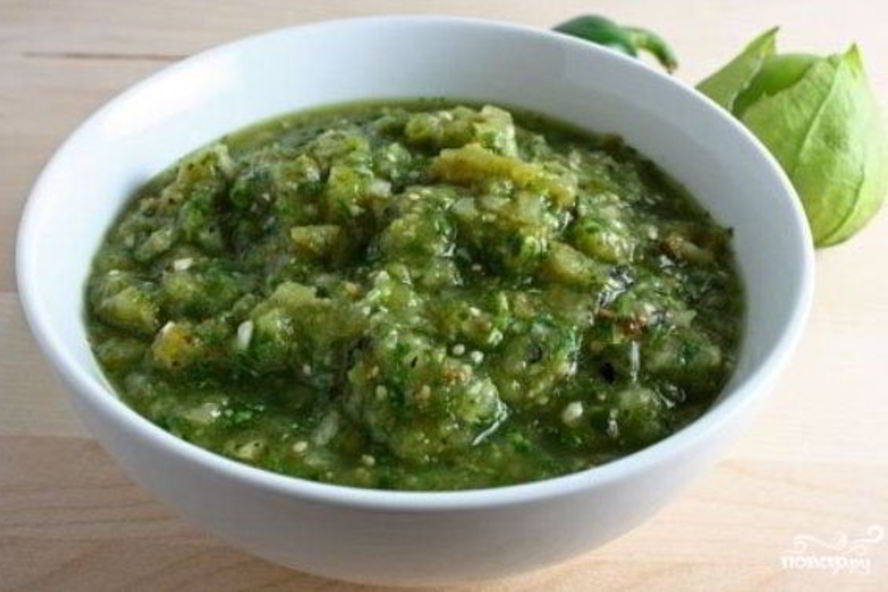 Рецепт вкусной аджики из зеленых помидоров