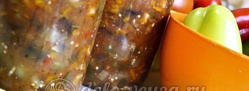 бакат из баклажанов на зиму. Шаг 13