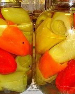 Болгарский перец на зиму по-домашнему