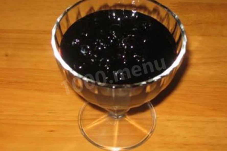 Рецепт брусники с черникой