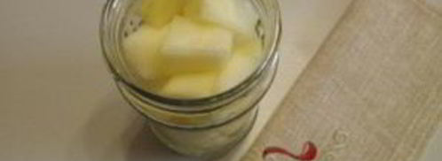 дыня консервированная на зиму. Шаг 4