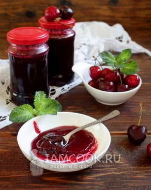 Джем из черешни без косточек