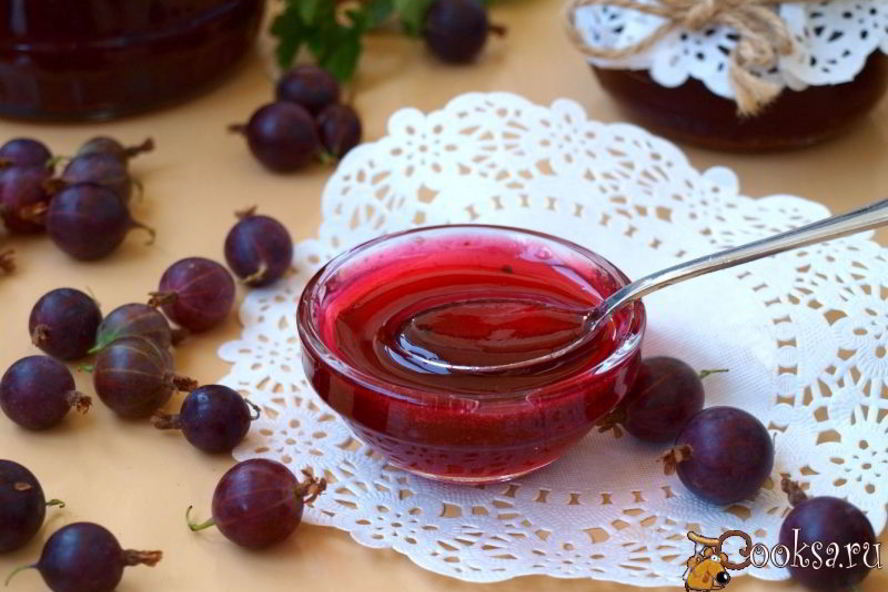 Рецепт джема из красного крыжовника