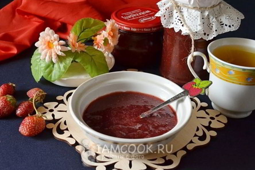 Рецепт джема клубничного с желатином на зиму