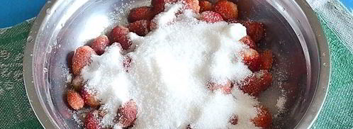 джем клубничный с желатином на зиму. Шаг 6