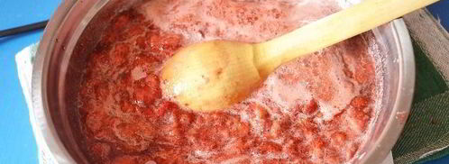 джем клубничный с желатином на зиму. Шаг 8