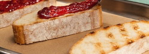 кростини с джемом и горгонзоллой. Шаг 5