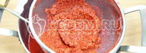 малиновый джем без косточек. Шаг 4